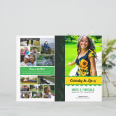 Elegant Funeral Program Template (Stehend Vorderseite)