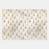 Elegant Funkelnd Geschenkpapier Set (Vorderseite)