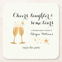 Elegant Funny Cheers Laughter Tränen Rente