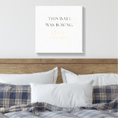 Elegant Funny Wall Canvas – Minimal Decor Art Leinwanddruck (Insitu (Schlafzimmer))