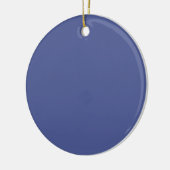 Elegant Future Dusk (Violet Blue) Mitternacht Keramik Ornament (Links)