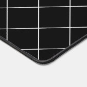 Elegant Future Lawyer Karo Pattern Personalisiert Schreibtischunterlage (Ecke)