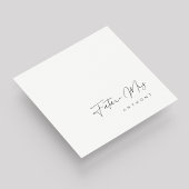 Elegant Future Mrs. | Brautparty in Handschrift Serviette