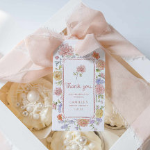 Elegant Garden Brautparty Vielen Dank