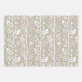 Elegant Garden Reverie Floral Geschenkpapier Set (Vorderseite 3)
