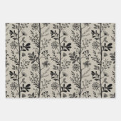Elegant Garden Reverie Floral Geschenkpapier Set (Vorderseite)