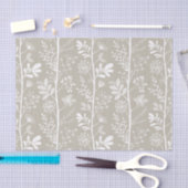 Elegant Garden Reverie Neutral Botanical Seidenpapier (Handwerk)