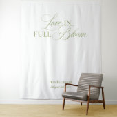 Elegant Garden Tea Bridal Shower Backdrops Banner Wandteppich (Beispiel)
