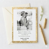 Elegant Gatsby Deko 1920 2 Foto Hochzeit Danke