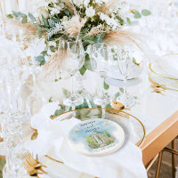 Elegant Gazebo | Blume taucht Hochzeit Luxus