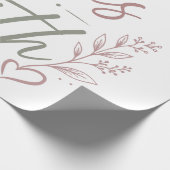 Elegant geht sie durch den Glauben, christlicher B Geschenkpapier (Ecke)