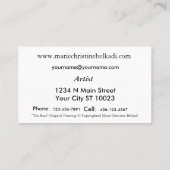 Elegant Gelb Beige Rose Blume Französischer Chic Visitenkarte (Rückseite)