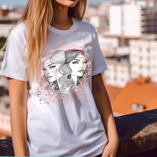 Elegant Gemini T-Shirt