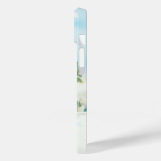 Elegant Gentleman Snowman Case-Mate iPhone Hülle (Rückseite / Links)