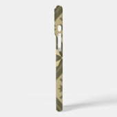 Elegant Geometric iPhone16 Case - Symmetrische Dar (Rückseite / Links)