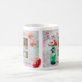 ELEGANT GERAHMTES FOTO FLORAL KAFFEETASSE (Mittel)