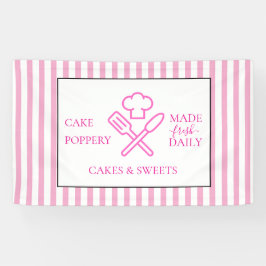 Elegant gestreift banner