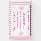 Elegant gestreift banner (Vertikal)