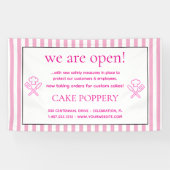 Elegant gestreift banner (Horizontal)