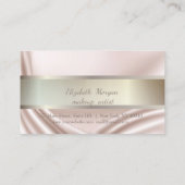 Elegant, gestreift, lateinische Treuekarte (Rückseite)