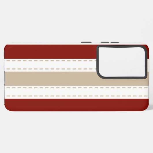 Elegant gestreift samsung galaxy hülle (Linke Seite)