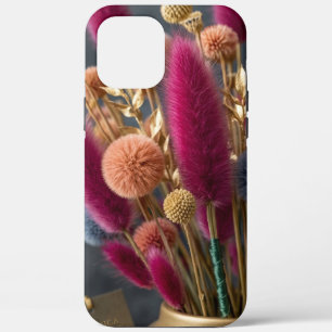 Elegant getrockneter Kaninchenschwanz & Pom-Pom Fl Case-Mate iPhone Hülle