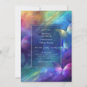 Elegant, gibt er mir Schmetterlinge Brautparty Einladung (Vorderseite)