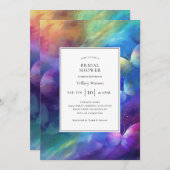 Elegant, gibt er mir Schmetterlinge Brautparty Einladung (Vorne/Hinten)