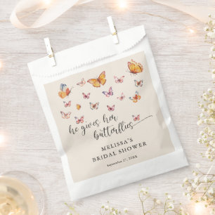 Elegant, gibt er mir Schmetterlinge Brautparty Geschenktütchen