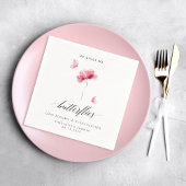 Elegant, gibt er mir Schmetterlinge Serviette