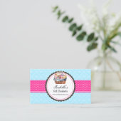 Elegant Gift Basket Visitenkarte (Stehend Vorderseite)