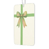 Elegant Gift Bow – Modern Christmas Design Autolufterfrischer (Links)