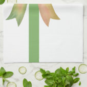 Elegant Gift Bow – Modern Christmas Design Geschirrtuch (Gefaltet)