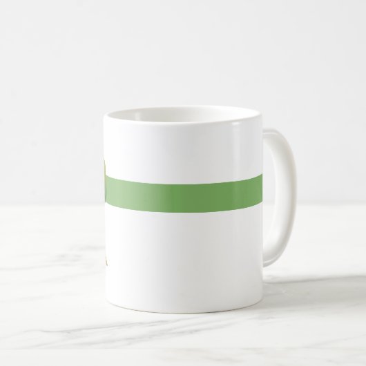 Elegant Gift Bow – Modern Christmas Design Kaffeetasse (VorderseiteRechts)