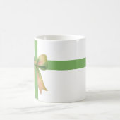 Elegant Gift Bow – Modern Christmas Design Kaffeetasse (Mittel)