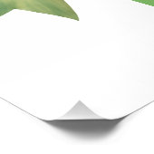 Elegant Gift Bow – Modern Christmas Design Poster (Ecke)