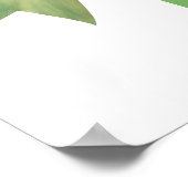 Elegant Gift Bow – Modern Christmas Design Poster (Ecke)