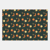 Elegant Gift Wrap w/ citrus, berries & botanicals Geschenkpapier Set (Vorderseite 3)