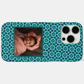 Elegant Gifts For Grandma Square Pattern  Case-Mate iPhone Hülle (Rückseite (Horizontal))