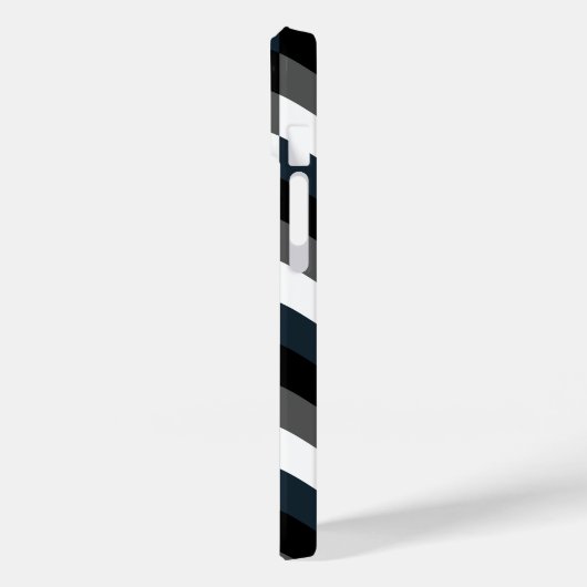 Elegant Gingham Contemporary Case-Mate iPhone Hülle (Rückseite / Links)