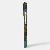 Elegant Ginkgo Blätter fallen Personalisiert Case-Mate iPhone Hülle (Rückseite / Links)