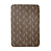 Elegant Giraffe Chic Stylish Badematte (Vorderseite Vertikal)
