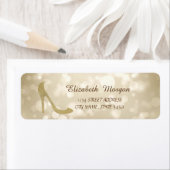 Elegant Girly Stylish Bokeh, Glitzer Heel Address (Insitu)