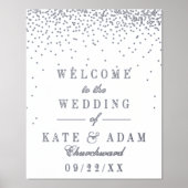 Elegant Glam Confetti Foliendrucke (Vorderseite)