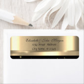 Elegant Glamour stilvoll Gold Black Shiny (Insitu)