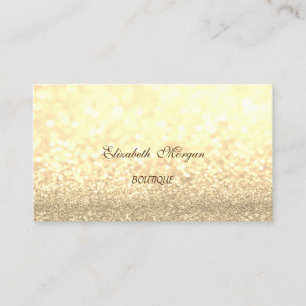Elegant Glamourös Professionell Glitzernd Visitenkarte