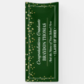 Elegant Glittery Confetti Herzlichen Glückwunsch G Banner (Vertikal)