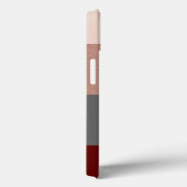 Elegant, Glitzer-Ananas, Streifen Case-Mate iPhone Hülle (Rückseite / Rechts)