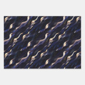 Elegant glitzernde Fantasie und Dünentexturen Geschenkpapier Set (Vorderseite 2)