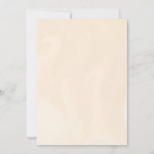 Elegant Gold 1st Birthday Invite, Minimalist Boy  Einladung (Rückseite)